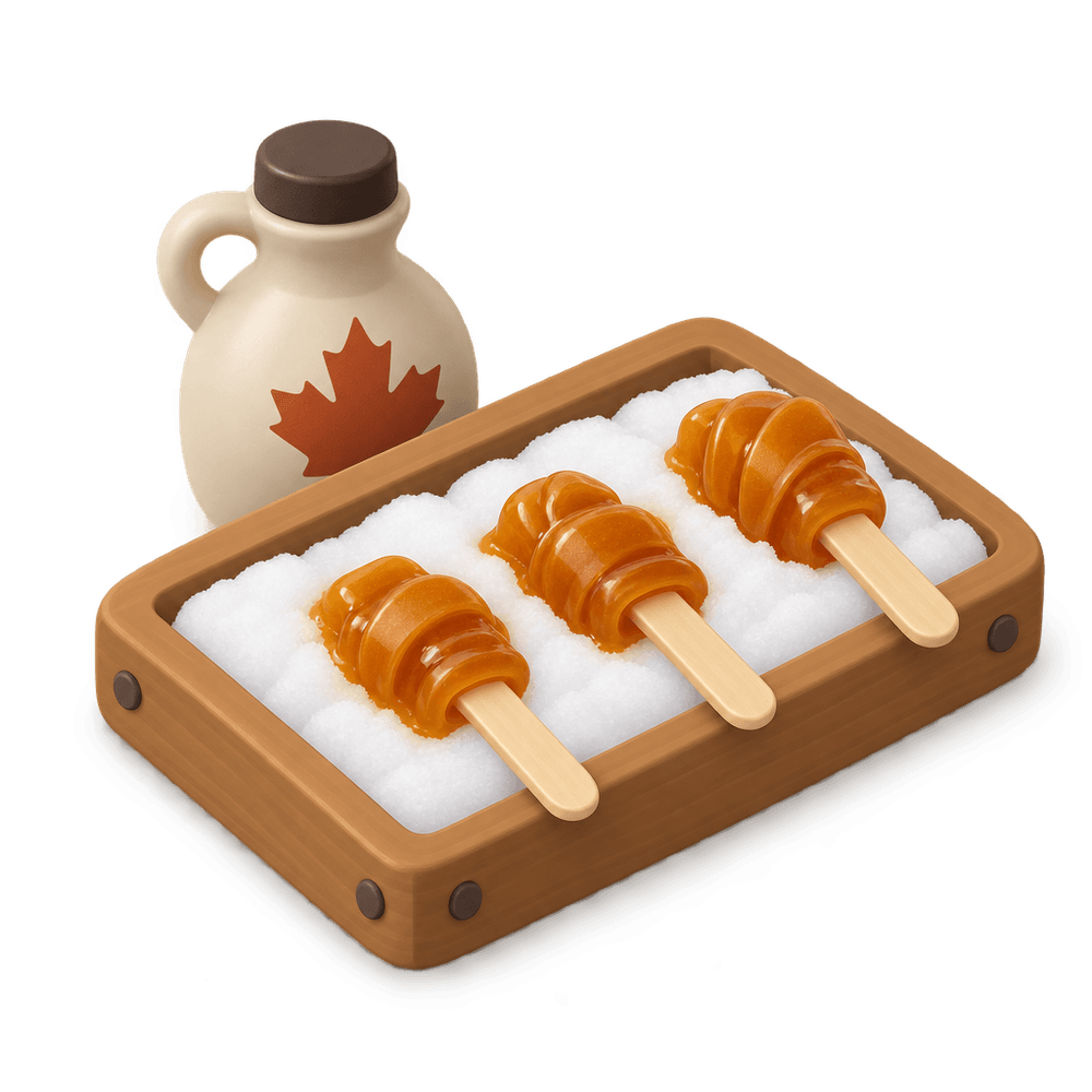 Maple Taffy on Snow 3D icon