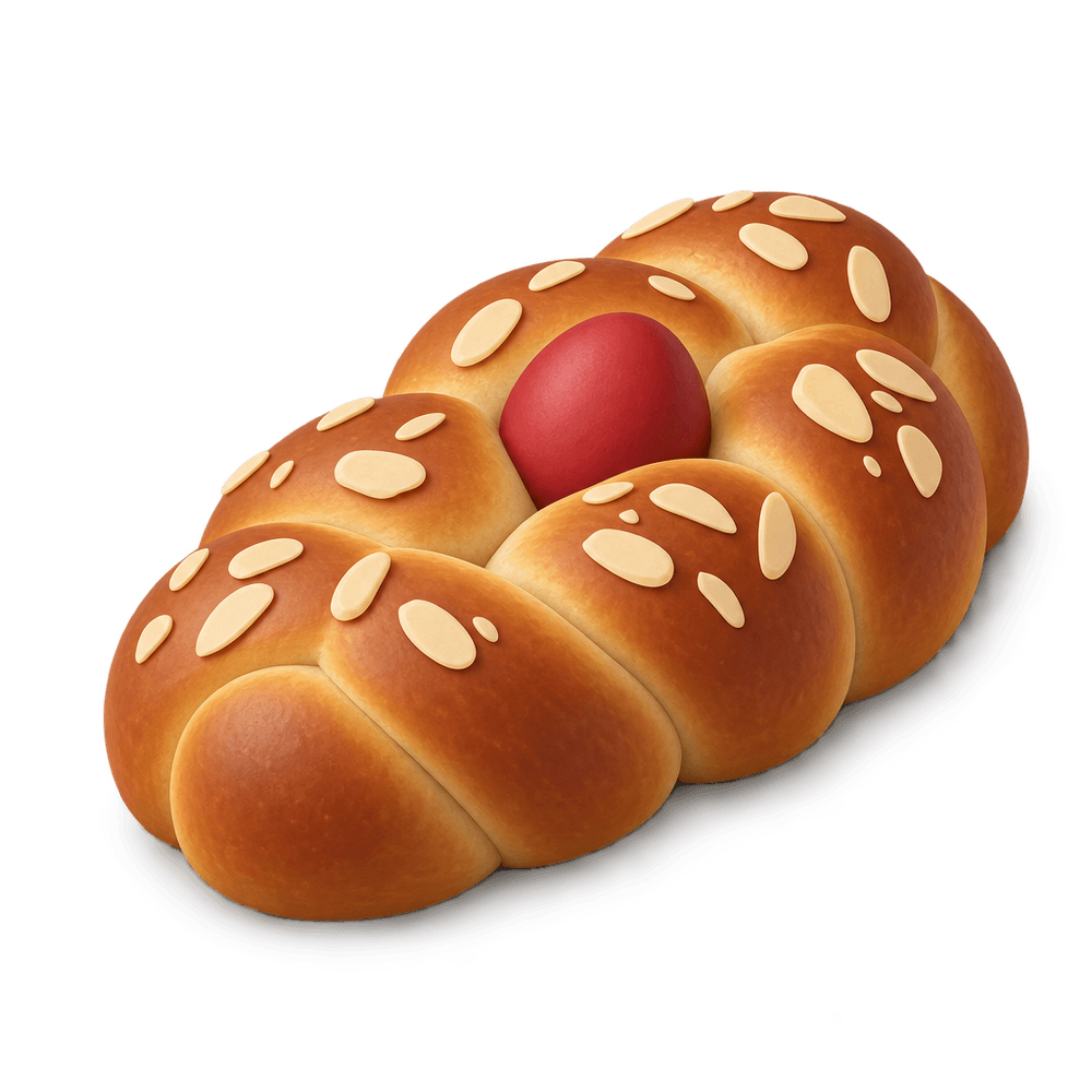 Tsoureki 3D icon