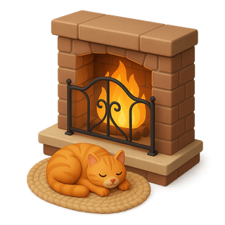 Cozy Fireplace