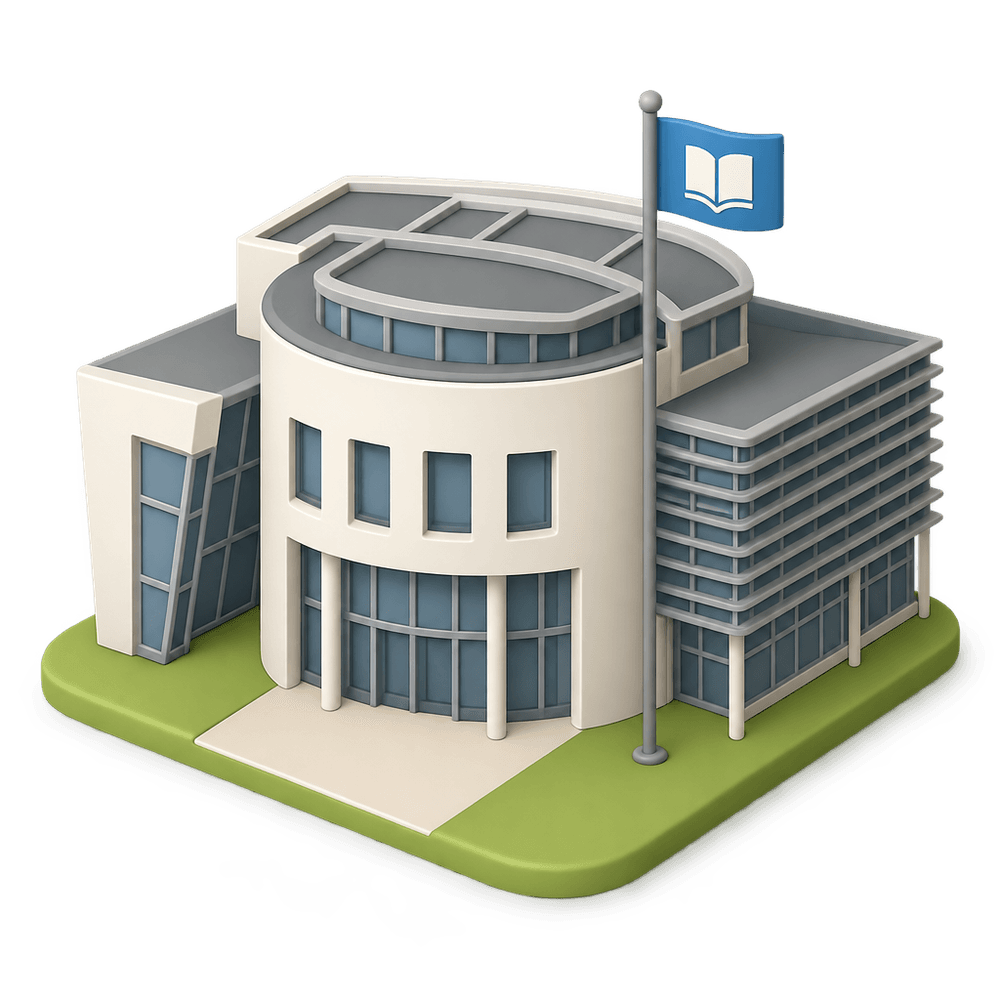 University Building 3D icon