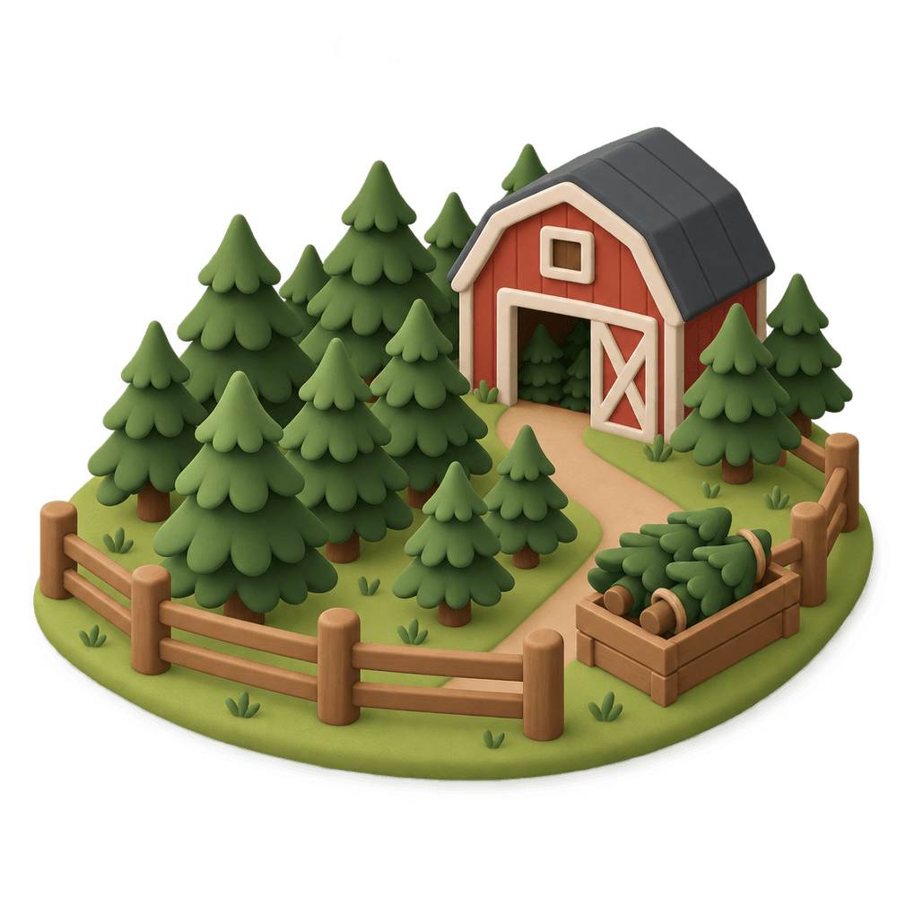 Christmas Tree Farm 3D icon