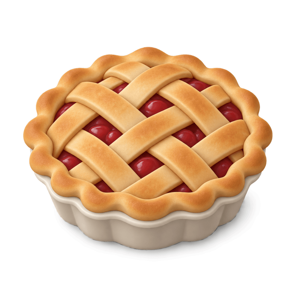 Lattice Pie Crust 3D icon