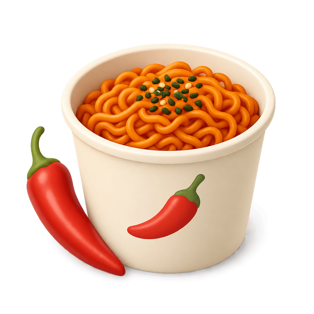 Spicy Noodle Cup 3D icon