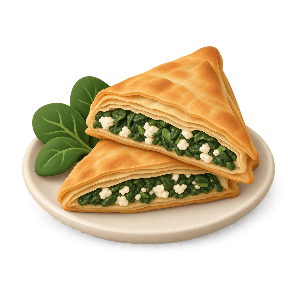 Spanakopita 3D icon