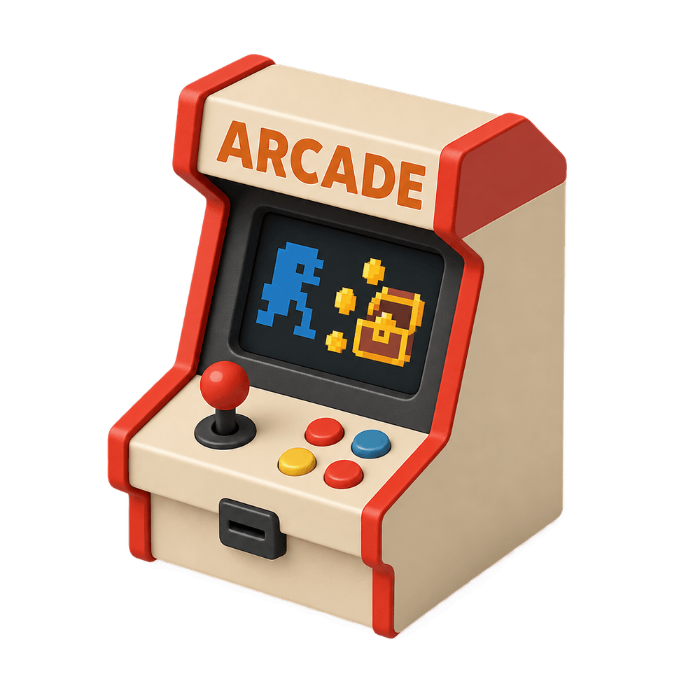 Tabletop Arcade Machine 3D icon