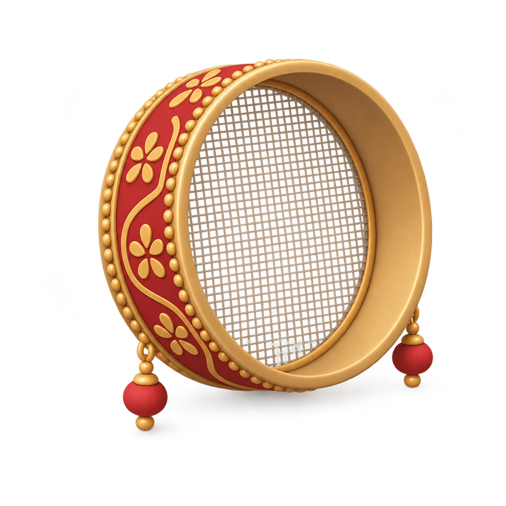 Karva Chauth Sieve 3D icon