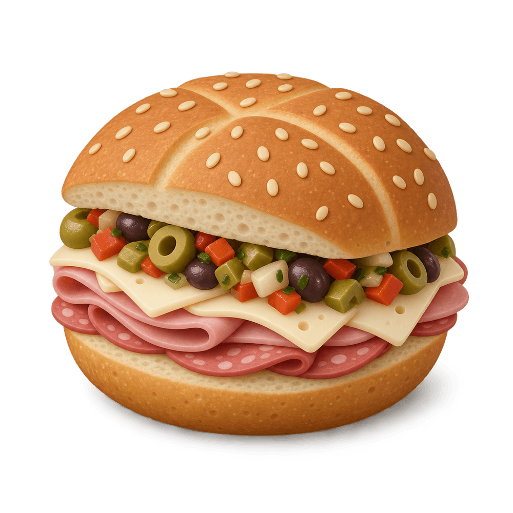 Muffuletta 3D icon
