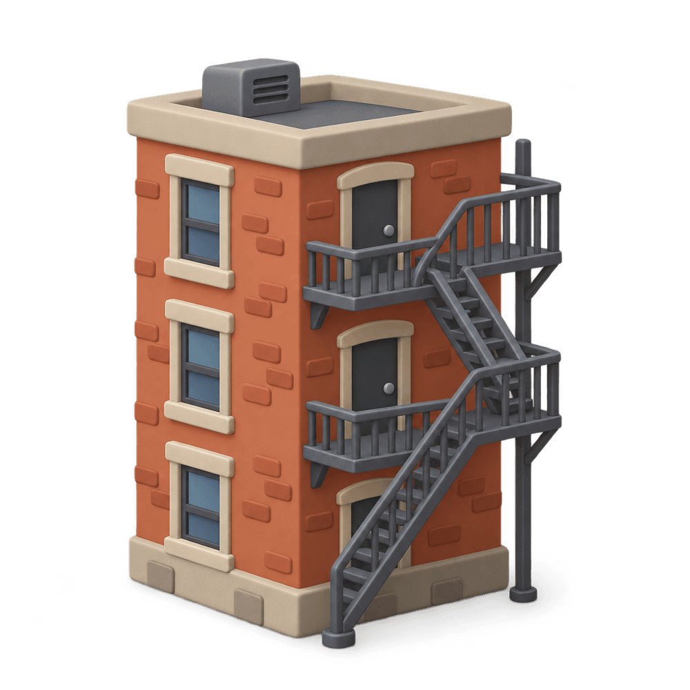 Fire Escape 3D icon
