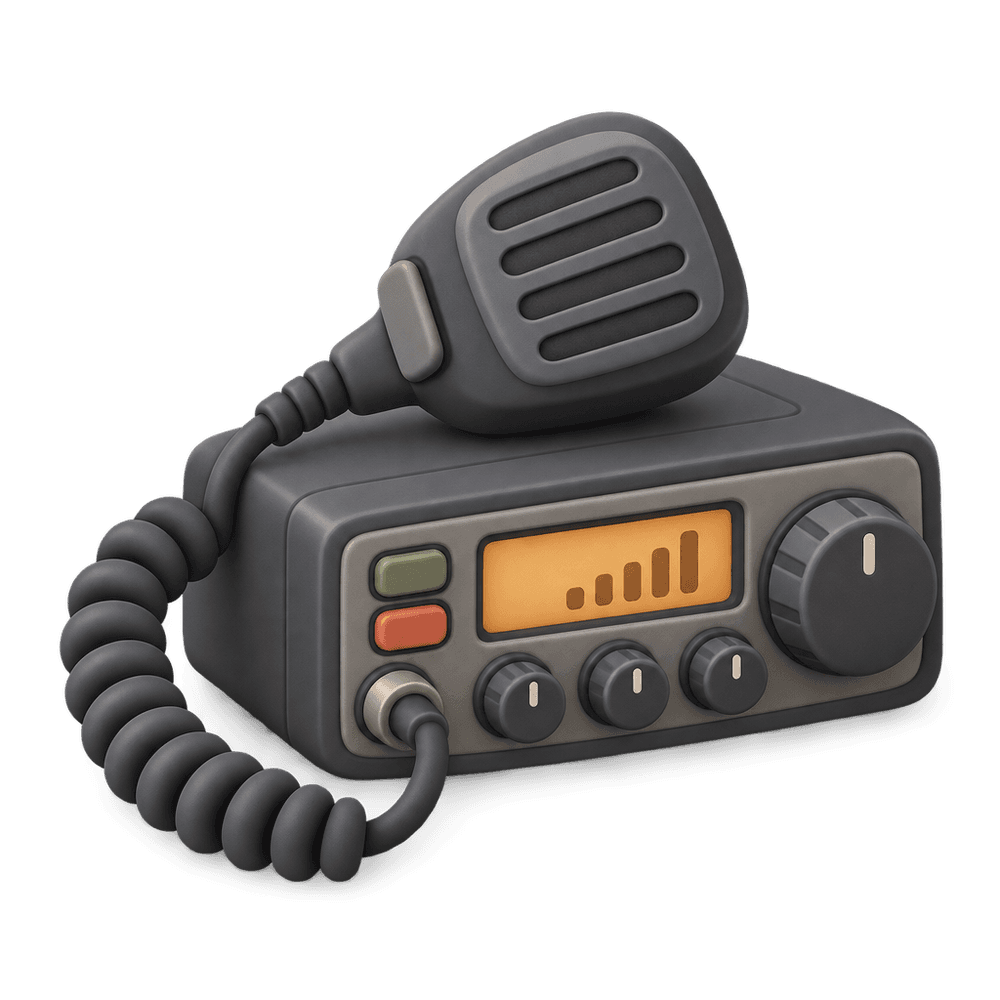 CB Radio 3D icon