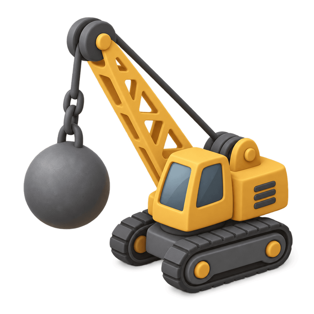 Wrecking Ball 3D icon