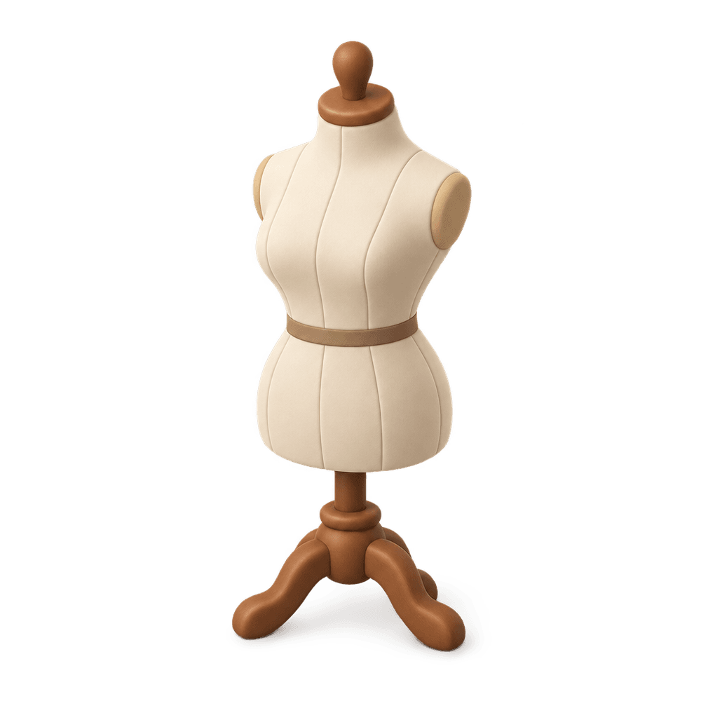 Dress Form 3D icon