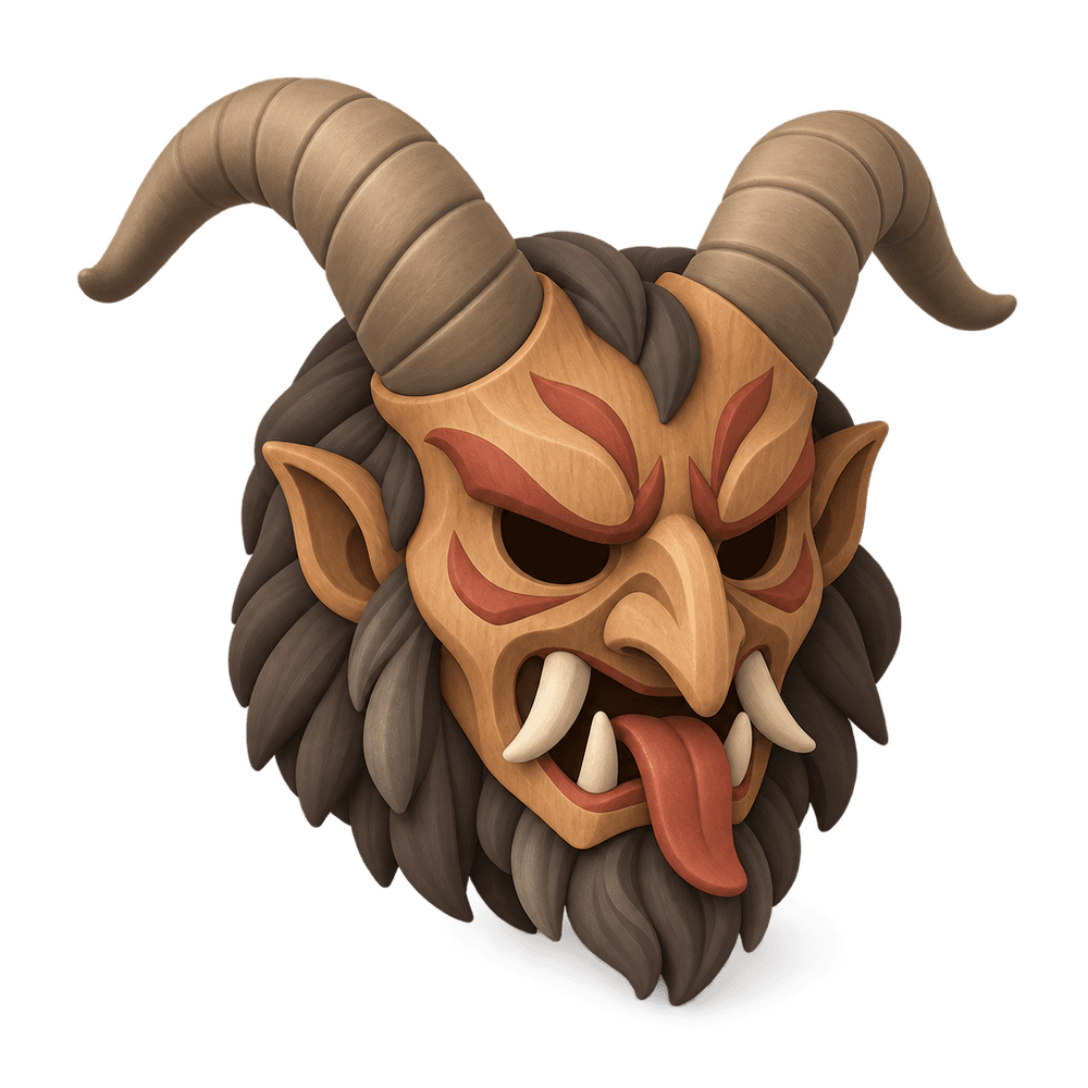 Perchten Mask 3D icon