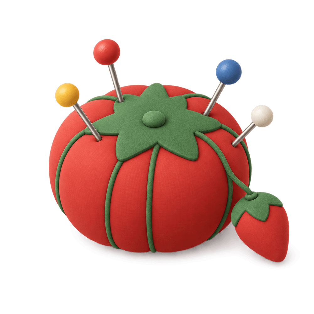 Tomato Pincushion 3D icon