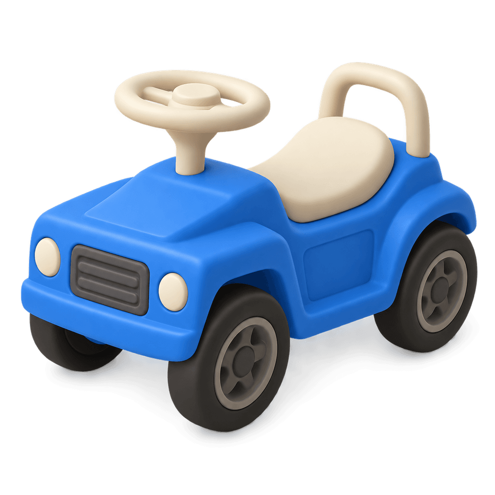 Ride-On Toy Car 3D icon