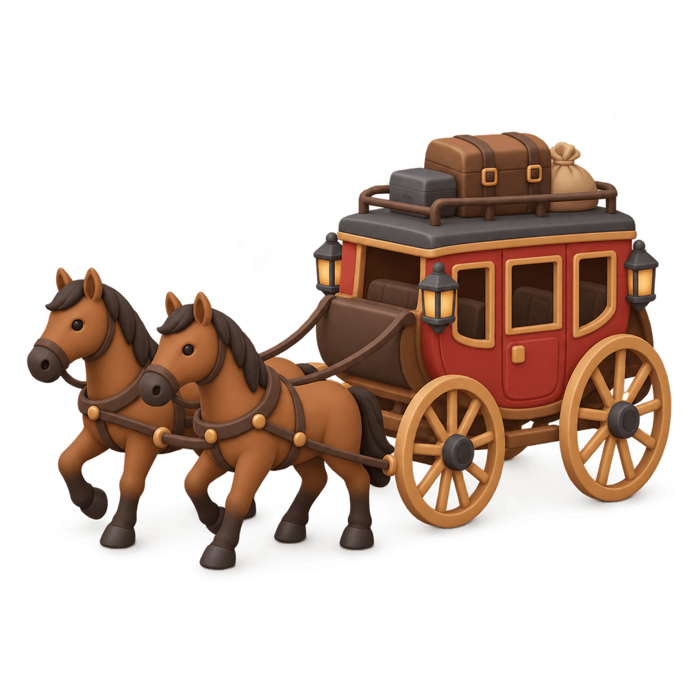 Stagecoach 3D icon