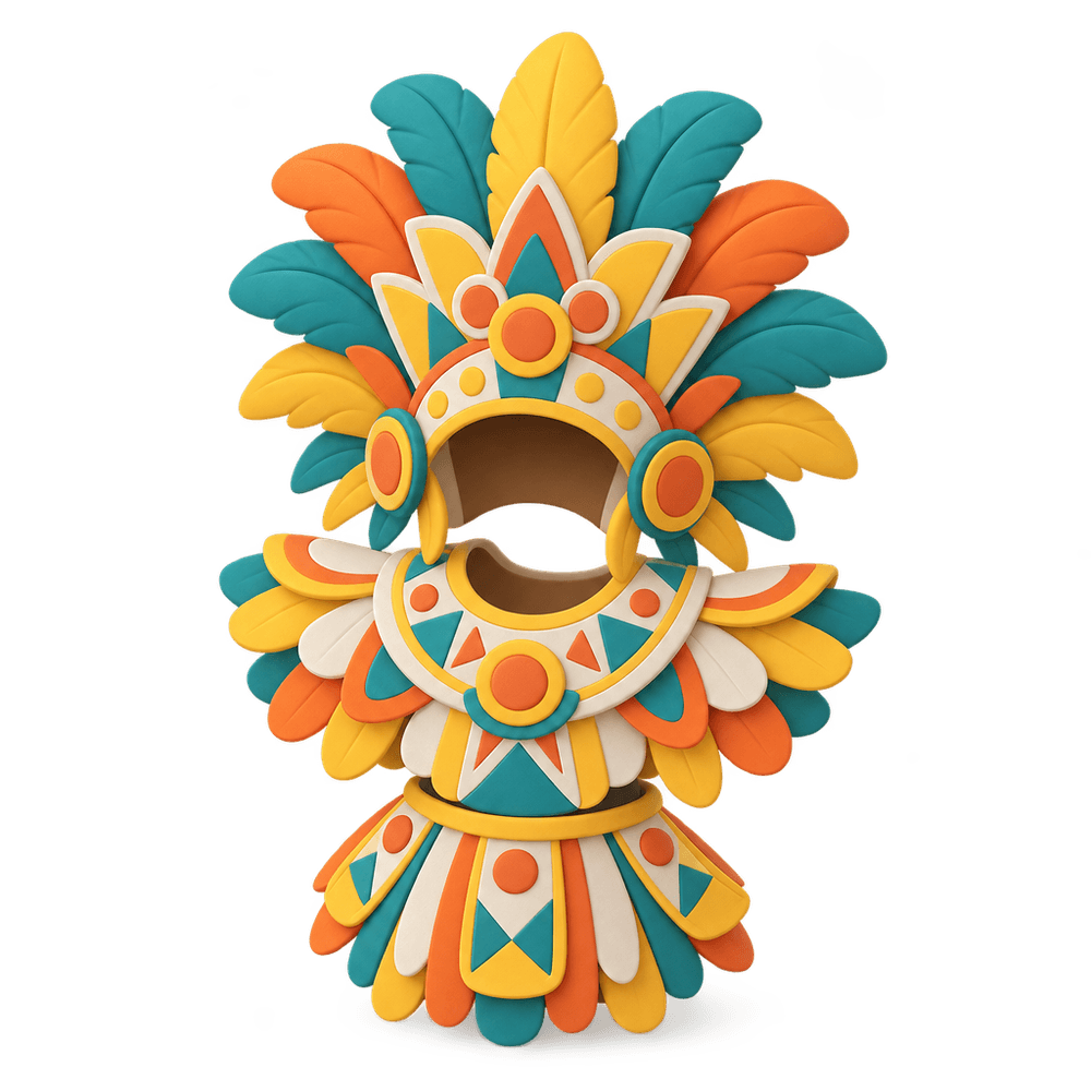 Junkanoo Costume 3D icon