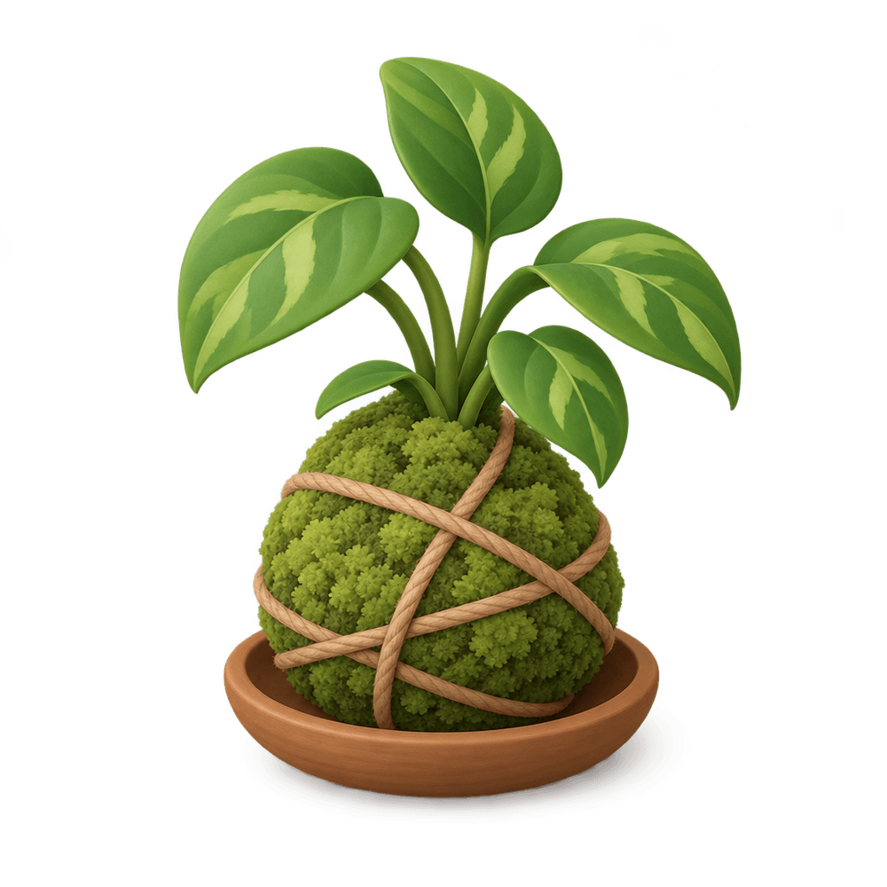 Kokedama 3D icon