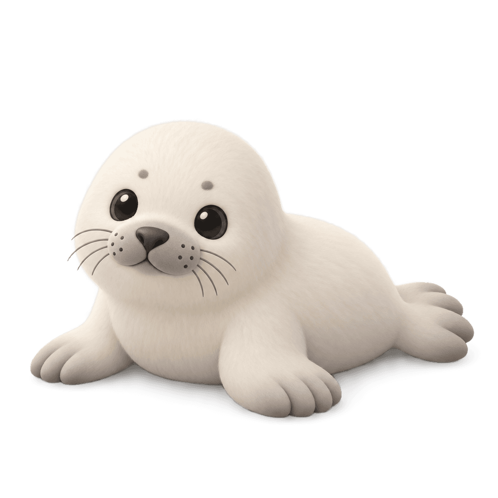 Harp Seal Pup 3D icon