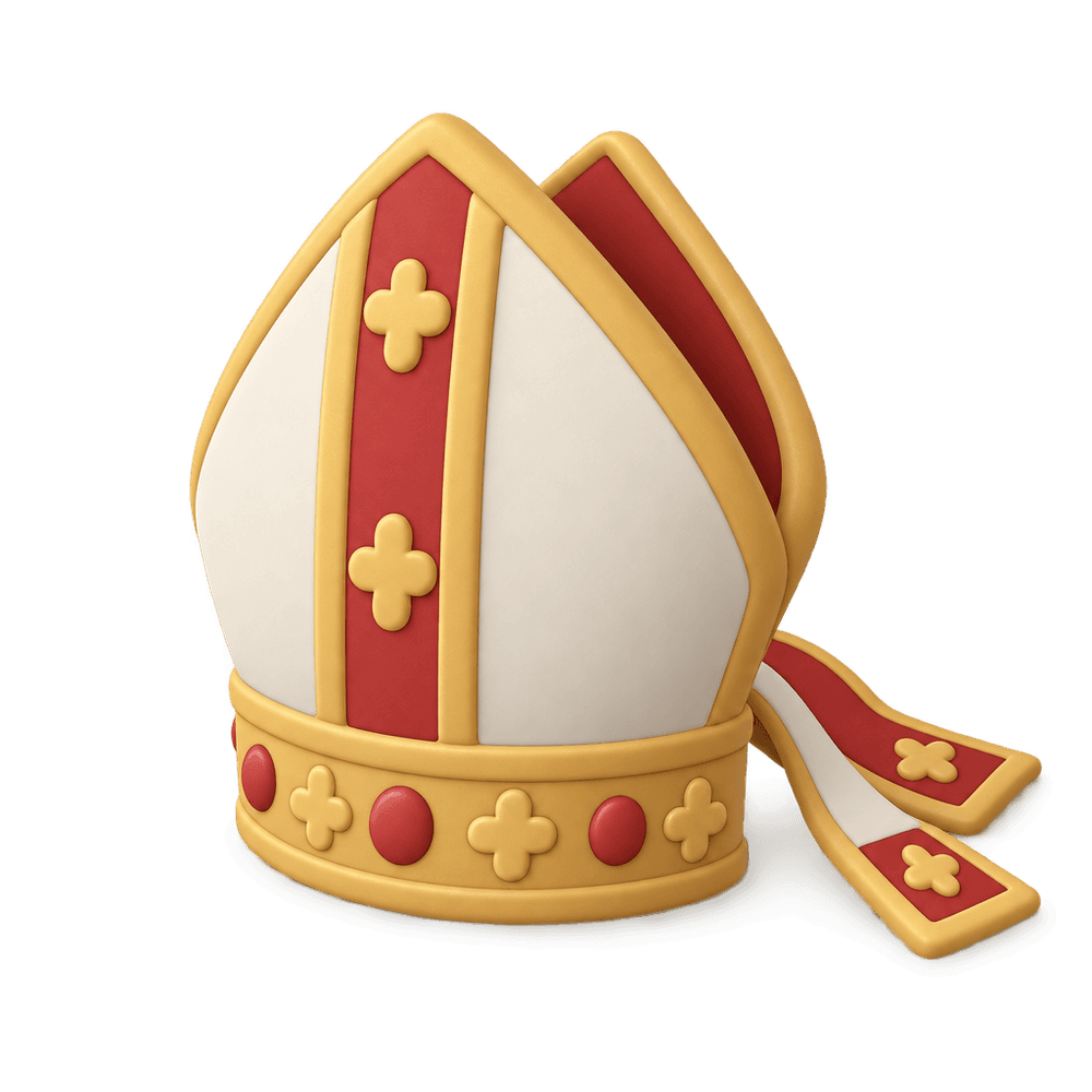 Bishop's Mitre 3D icon
