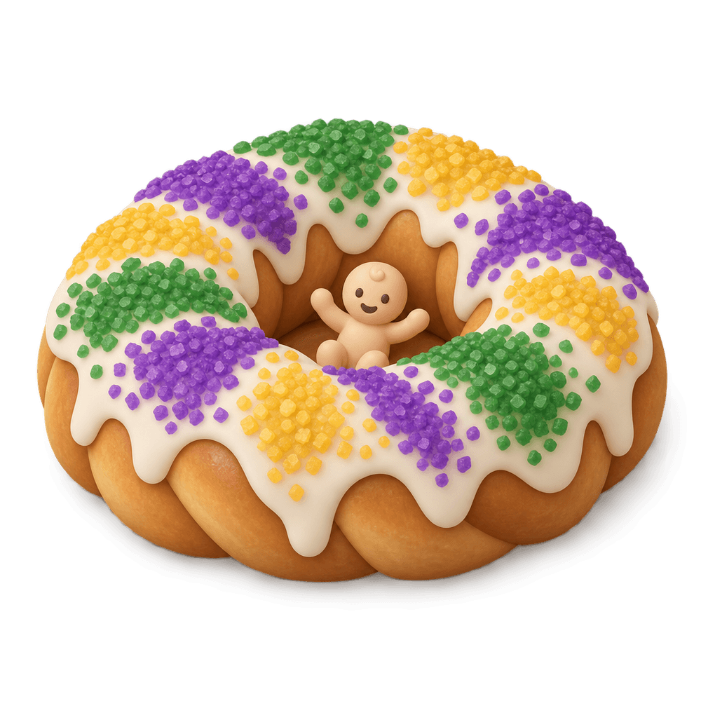 King Cake 3D icon