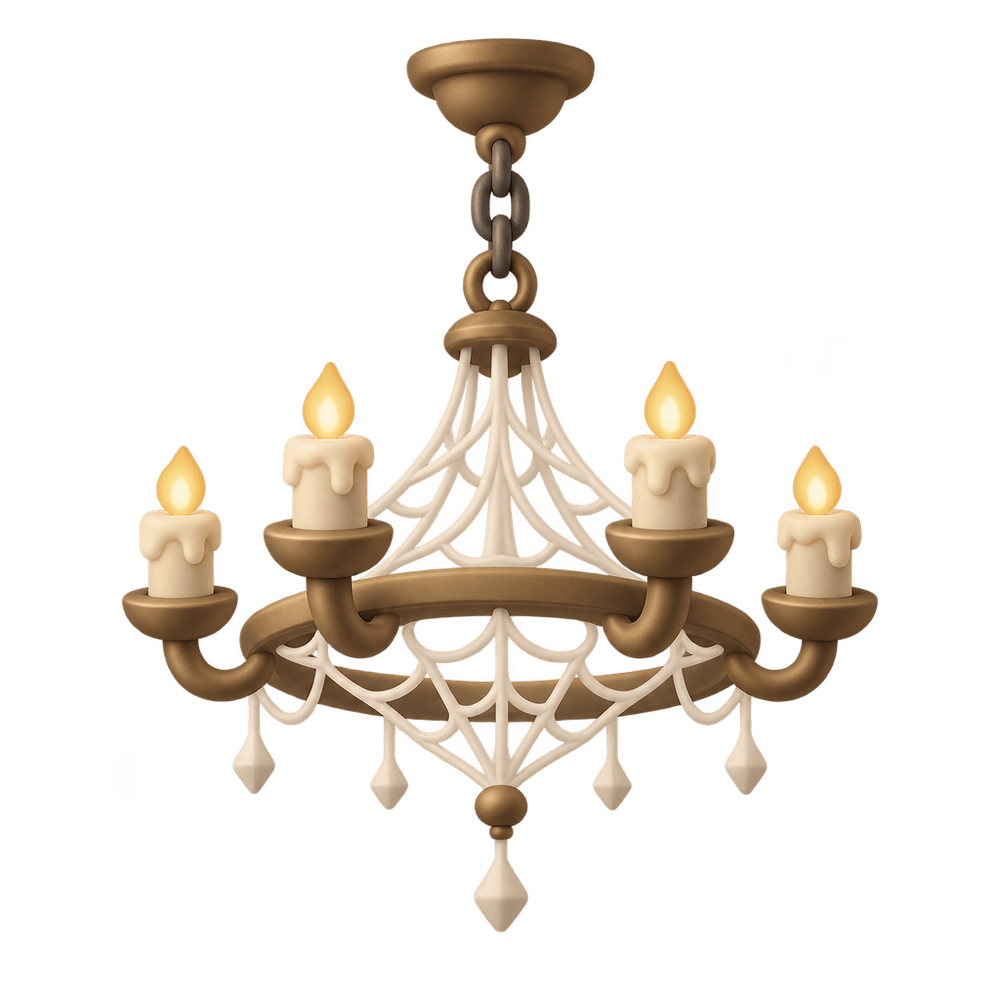 Cobweb Chandelier 3D icon