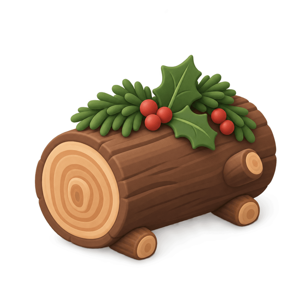 Yule Log 3D icon